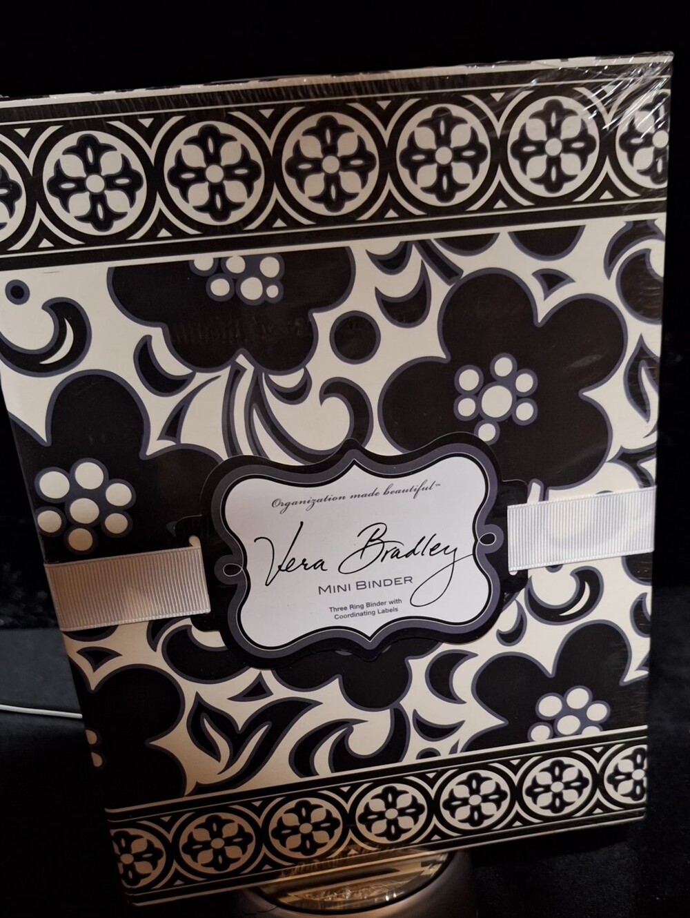 NEW...  Vera Bradley "Night & Day" Mini Binder Notebook Retro